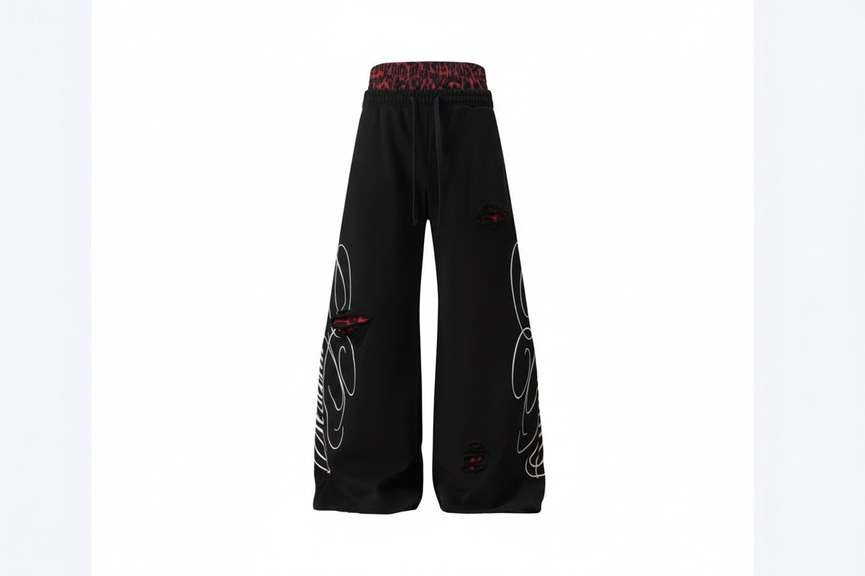 Countmoney Double Waisted Sweatpants