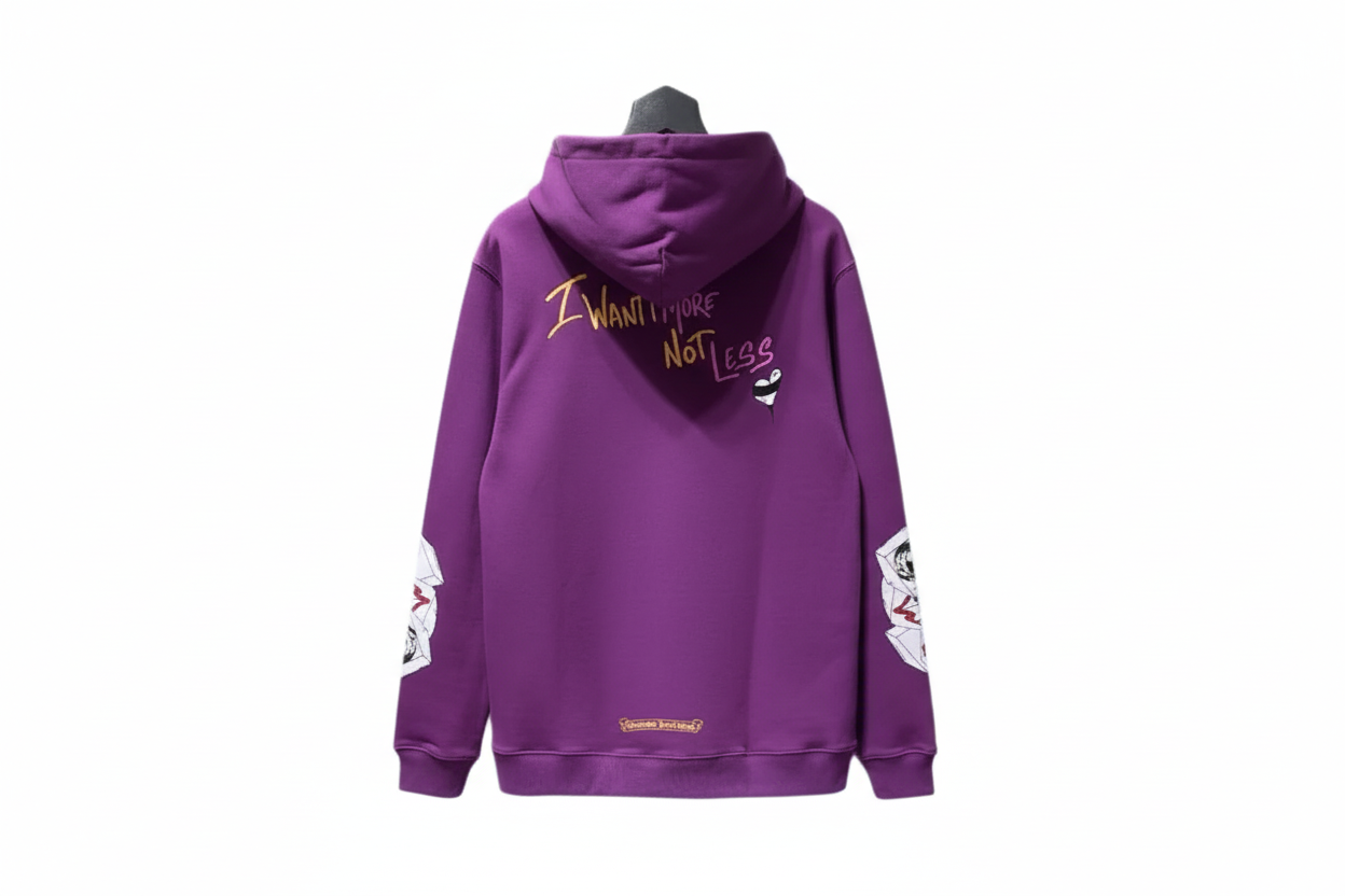 Chromehearts x Matty Boy Purple Hoodie