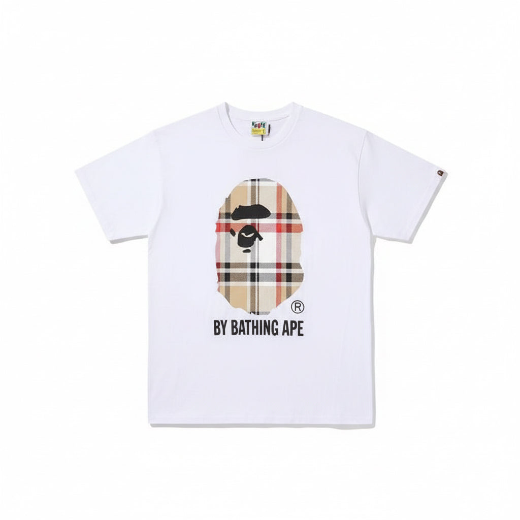 Bape x Burberry tees