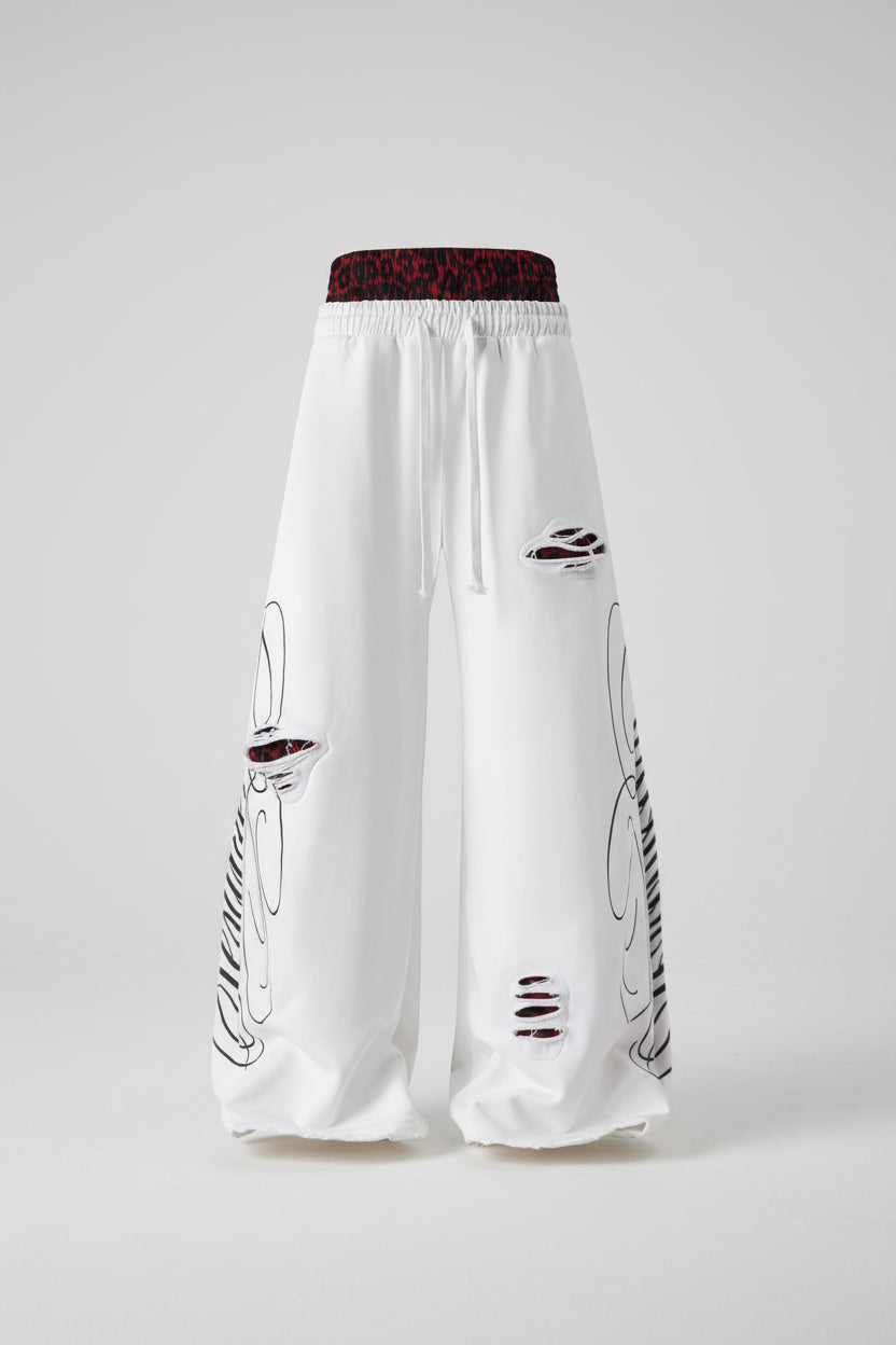 Countmoney Double Waisted Sweatpants