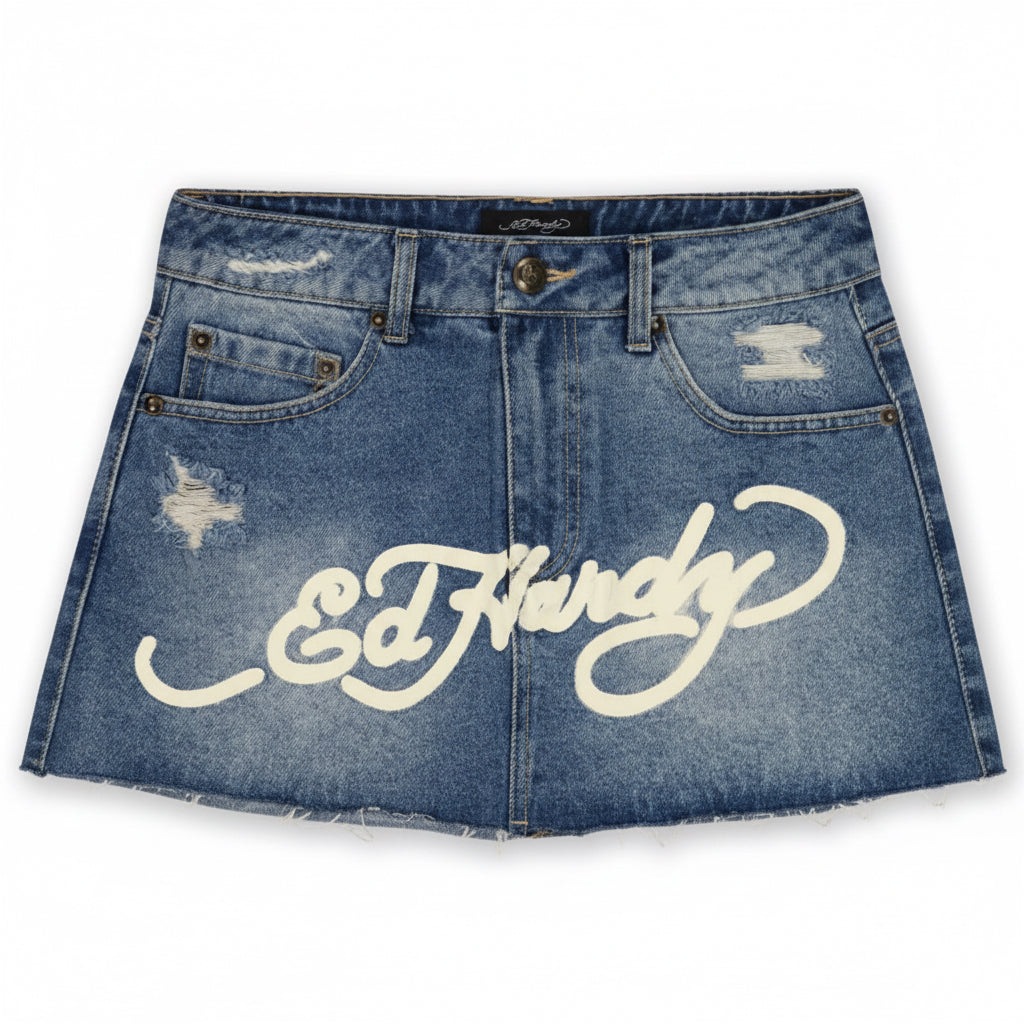 Ed Hardy Women’s denim skirt