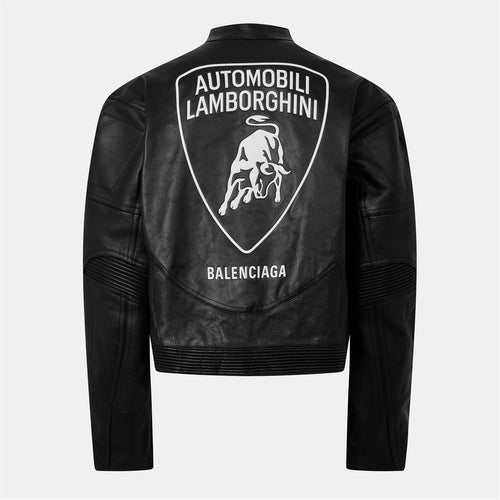 Balenciaga x Lamborghini leather jacket