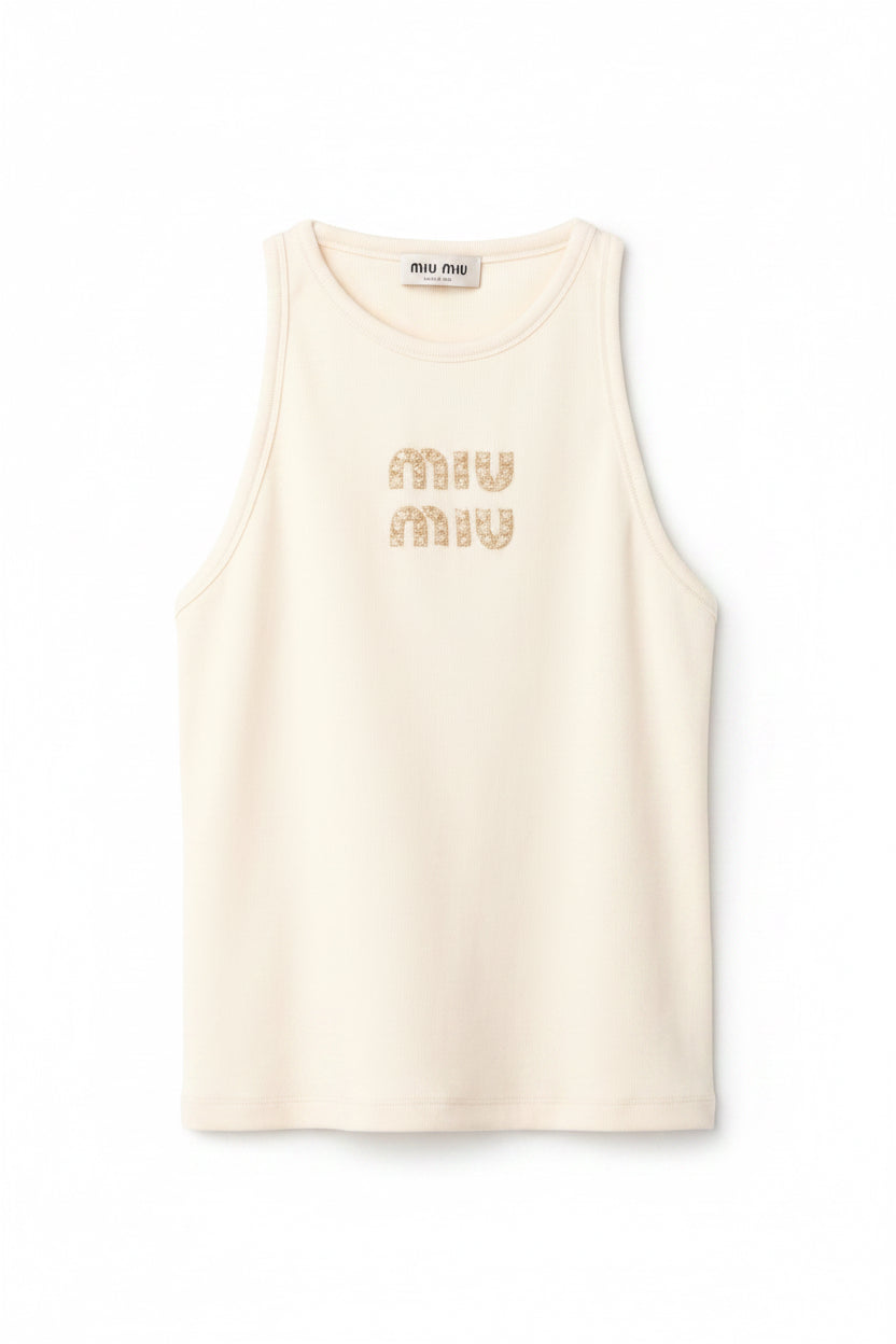 Miu Miu Ribbed Top