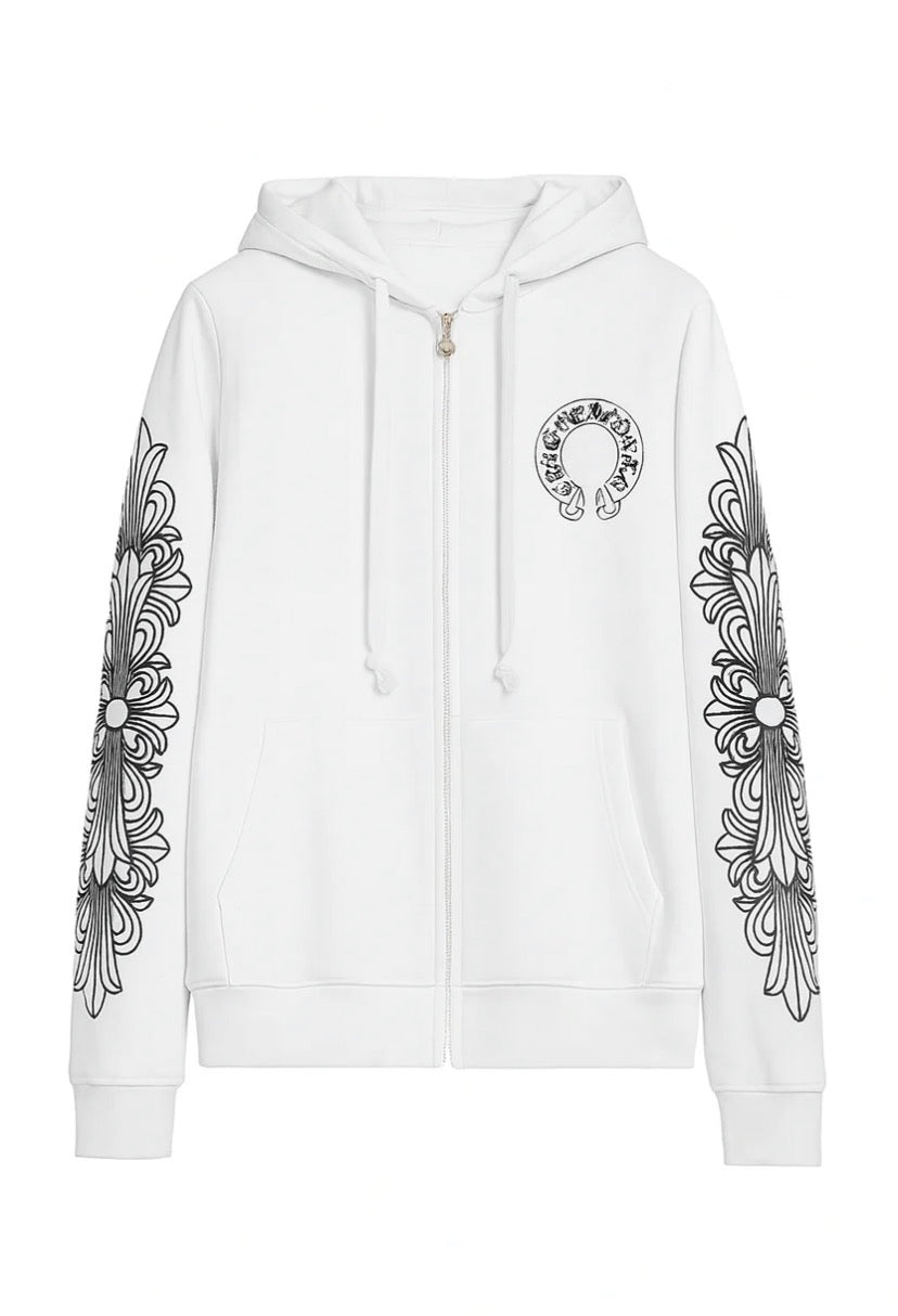 Chrome hearts zip up