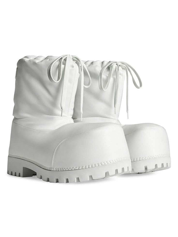 Balenciaga Alaska Boots (White)